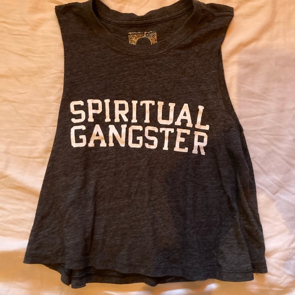 Spiritual Gangster Crop top- Size Small - Picture 1 of 2